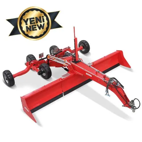 Lazer Kontrollü Toprak Tesviye Küreği